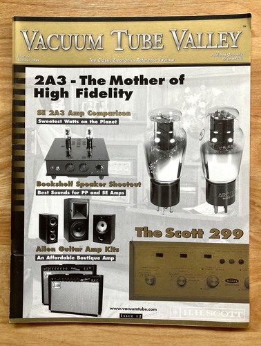 Vacuum tube valley magazine - tube,