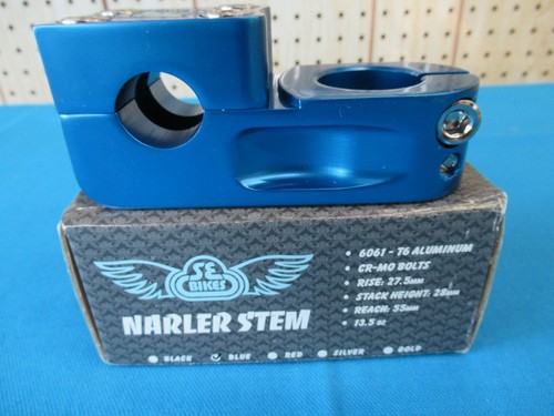 Racing bmx narler blue - se,