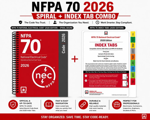 Nfpa nec 2026 spiral - nfpa, 70