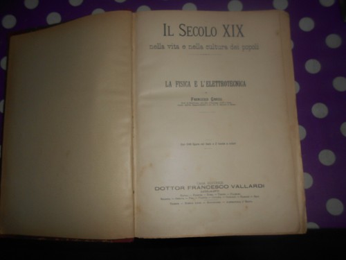 Secolo xix fisica e l - xix,