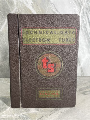 Technical data electron tubes - data,
